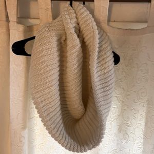 Merona| cream infinity scarf